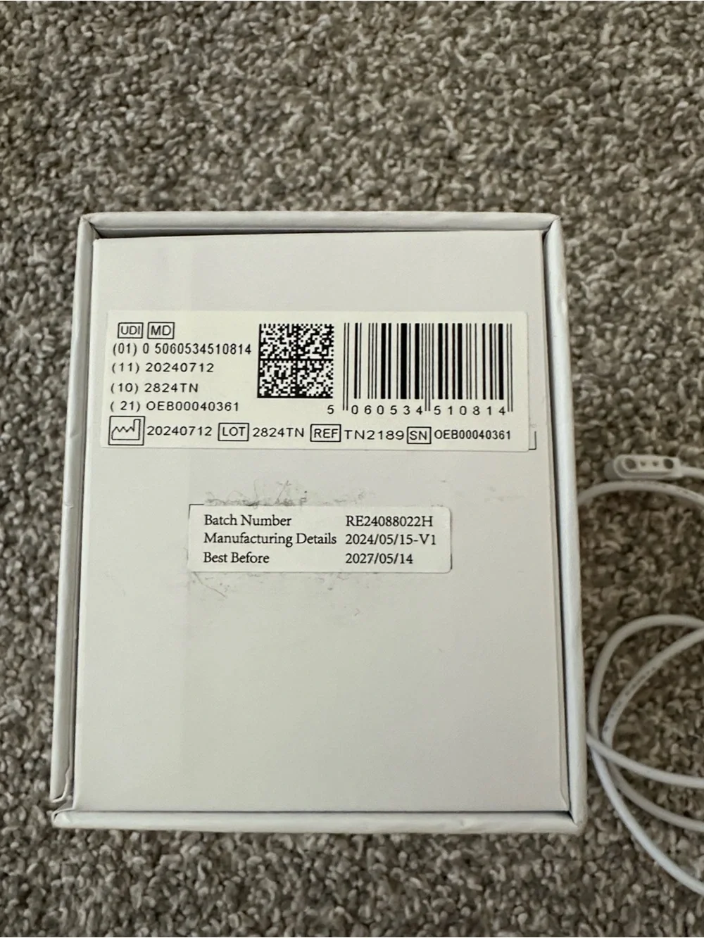 NIB Omnilux Mini Eye Brightener LED Device